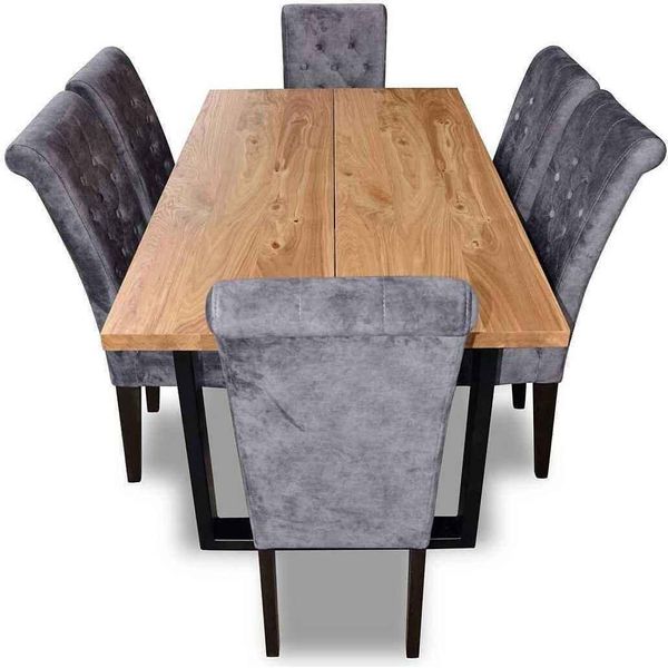 Set Sala Da Pranzo Tavolo Da Pranzo + 6X Sedie Set Jvmoebel-image