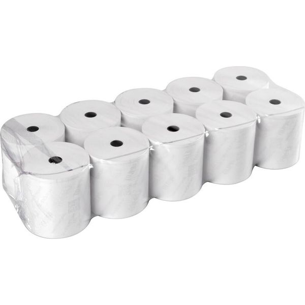 Rotoli Di Carta Termica Per Registratori Di Cassa, 10 Pezzi - 55 G/M² - 80 Mm X 80 M-image