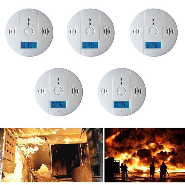 Co Monossido Di Carbonio 5X Rivelatore Di Incendio Rivelatore Di Monossido Di Carbonio Rivelatore Di Semplice Installazione Rivelatore Di Incendio Rivelatore Di Co Co Monossido Di Carbonio-image