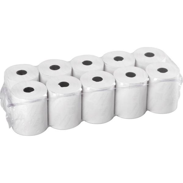 Rotoli Di Carta Termica Per Registratori Di Cassa, 10 Pezzi - 55 G/M² - 57 Mm X 30 M-image
