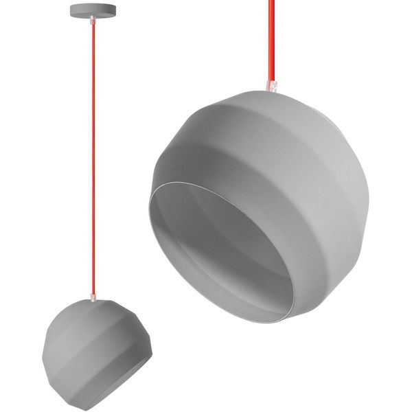 Lampada Toolight App382-1Cp Grey-image