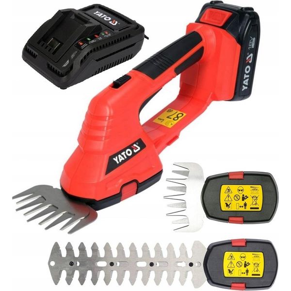 Tagliasiepi E Tagliaerba A Batteria 18 (1 Batteria + Caricabatteria)-image