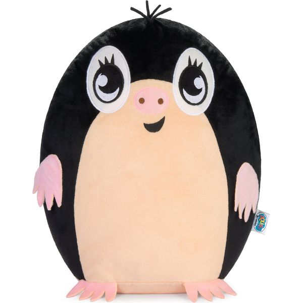 Squishbrubies Marvin La Talpa - Peluche Di 35 Cm - Peluche Morbidissimo Da Coccolare, Regalare E Collezionare - Nero-image