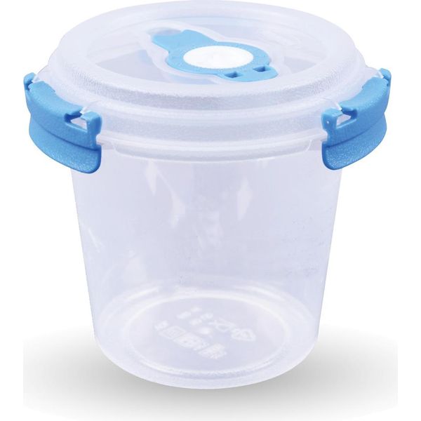 Barattolo Per La Conservazione Degli Alimenti (640 Ml) - Blu - Barattolo Per La Conservazione Dello Yogurt, Ermetico Senza Bpa, Meal Prep Box, Ciotola-image