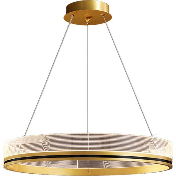 LáMpara Toolight APP1189-CP Gold 40Cm 0-image