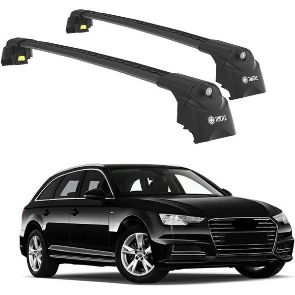 Tetto Turtle AIR-2 , Nero Audi A4 Avant (B9) 2016 - 2024 Estate-image