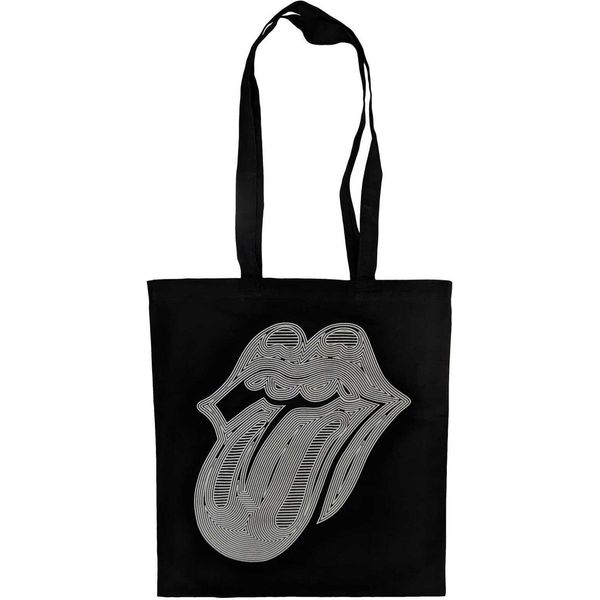 The Rolling Stones - Borsa "Hackney Diamonds Holo"", Lingua RO8690 (Taglia Unica) (Nero/Grigio)"-image