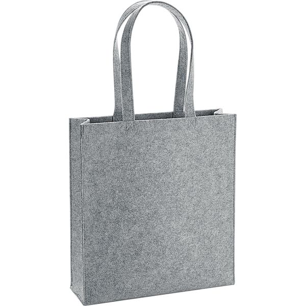 Bagbase - Borsa Da Trasporto In Feltro BC5411 (Taglia Unica) (Grigio Screziato)-image