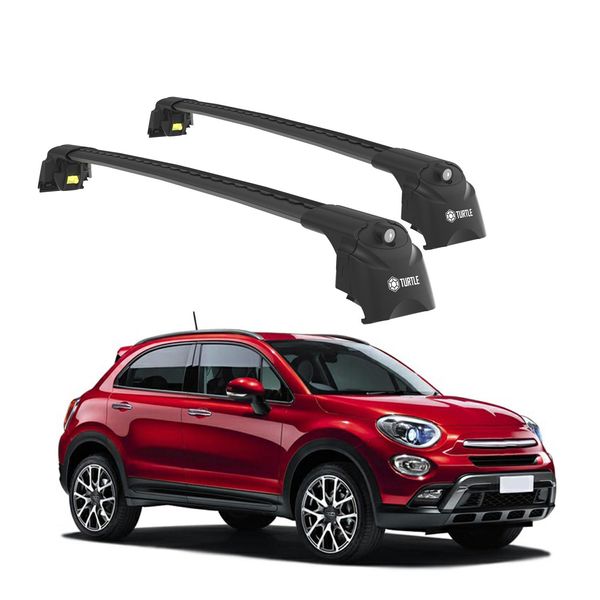 Tetto Turtle AIR-2 , Nero Fiat 500 X 2014 - 2024 (Suv)-image