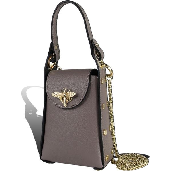 Marrone Taupe Toscanto Borsa In Pelle D2OTT813UN-image