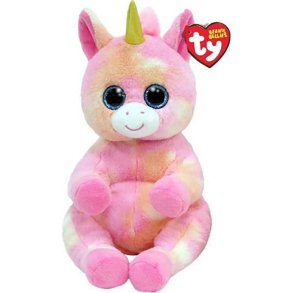 Ty Beanie Babies Bellies Skylar Unicorn Medio-image
