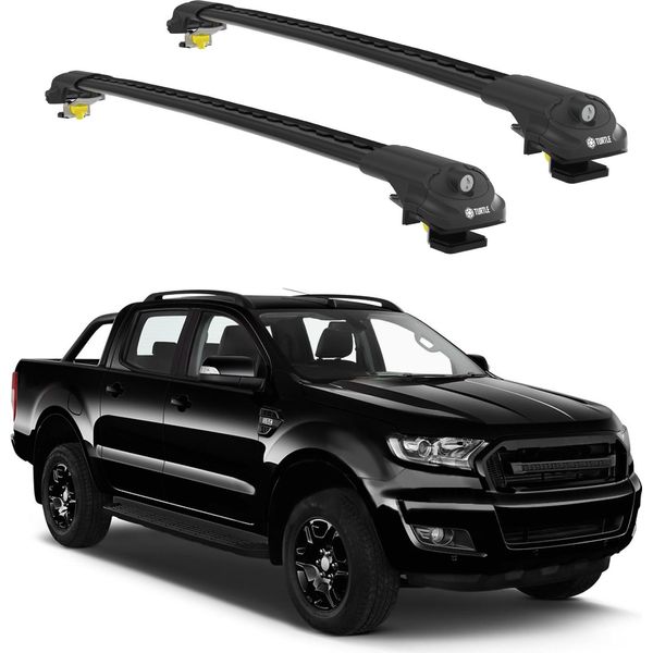 Turtle Portapacchi AIR-1 Ford Ranger T6-P375/PX 2011 - 2022 , Nero-image
