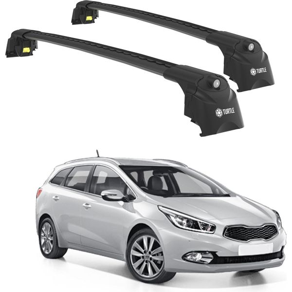 Turtle Portapacchi AIR-2 , Nero Kia Ceed Sportswagon (Jd) 2013 - 2018-image