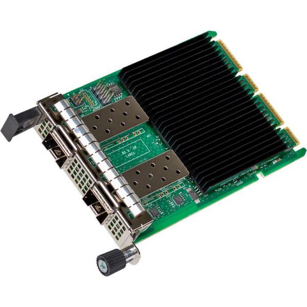 Intel E810-XXVDA2 F/ Ocp 3.0 - Integrato - Cablato - Pci Express - Fibra - Nero - Verde - Argento-image