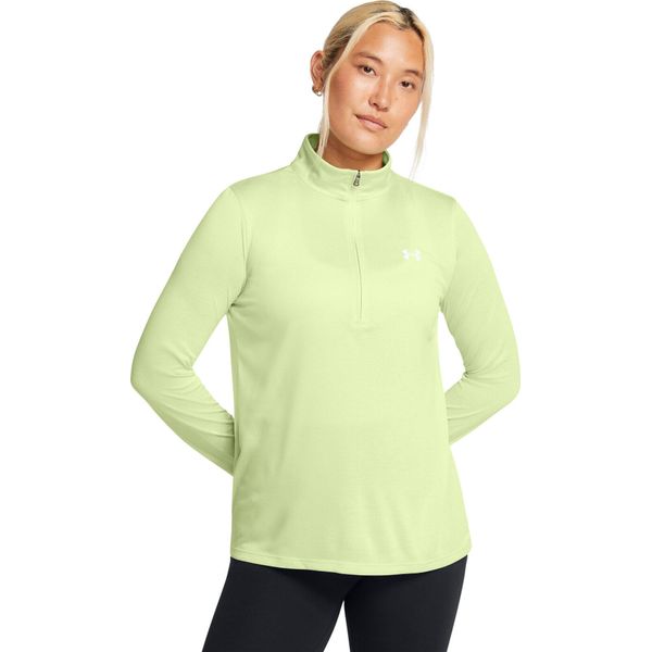 Under Armour Tech Twist Felpa Con Mezza Zip Verde Xs Donna Verde Xs-image