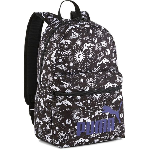 Puma Zaino Phase Aop Backpack Puma Black-Cosmo Print Aop Blu Scuro-image