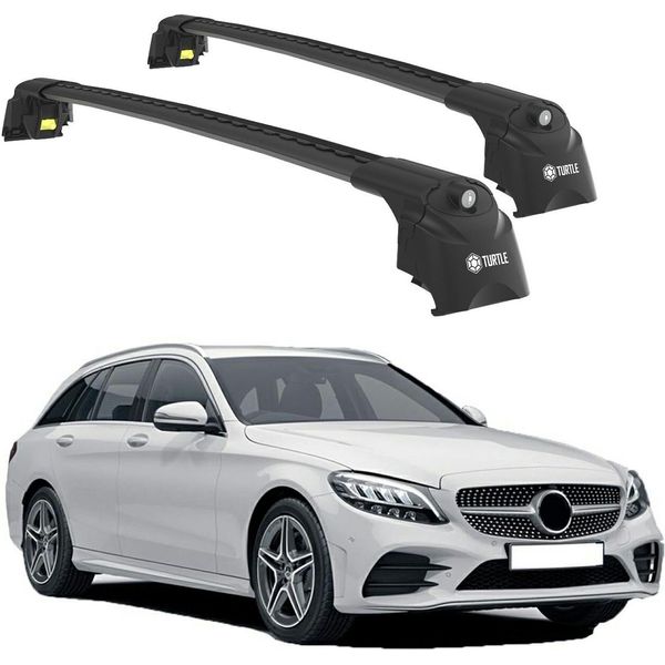 Turtle Portapacchi AIR-2 , Nero MERCEDES-BENZ C-CLASS S205 2015 - 2024-image
