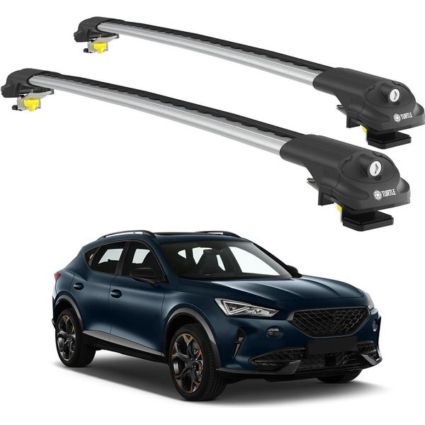 Turtle Roof Carrier AIR-1 Cupra Formentor All 2020 - 2024 , Argento-image