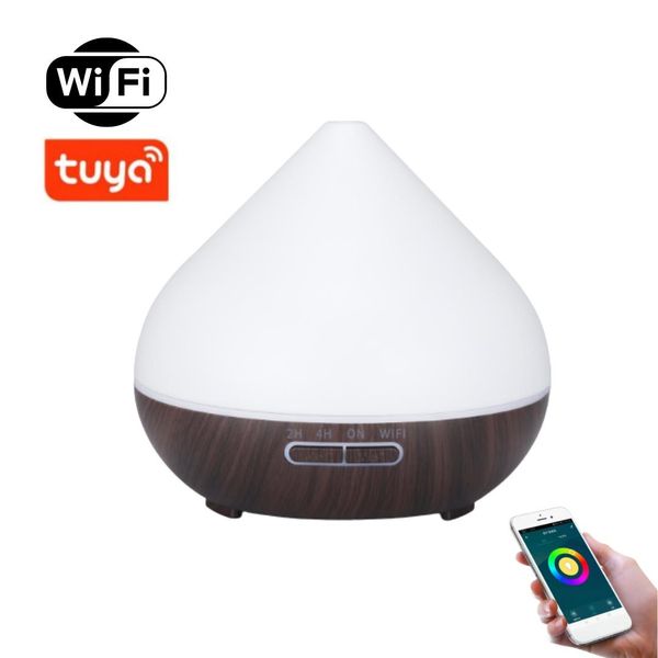 Bot Diffusore Intelligente Di Aromi B12 - Legno Bianco E Marrone Scuro 400Ml-image