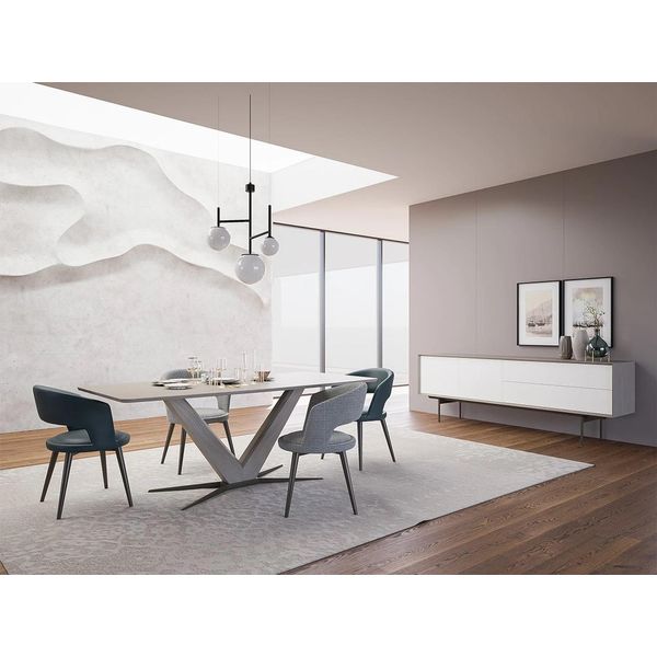 Sala Da Pranzo Tavolo Da Pranzo Design Credenza Set 4X Sedie Jvmoebel-image