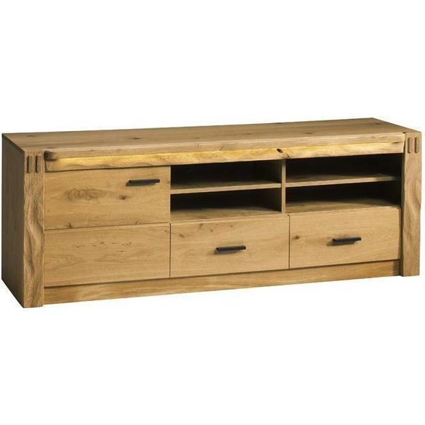 Mobile Credenza Rtv Cassettiera Cassettiera Legno Scaffale Basso Mensola Tv Scaffale Nuovo-image
