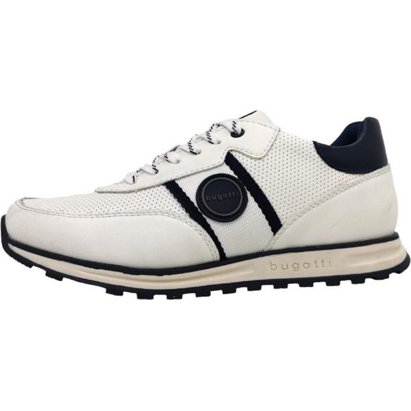 Bugatti Cirino, Scarpa Sportiva Da Donna Con Lacci In Bianco, Taglia 46-image