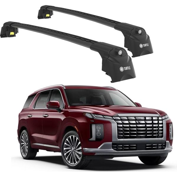 Tetto Turtle AIR-2 , Nero Hyundai Palisade LX2 2020 - 2024 (Suv)-image
