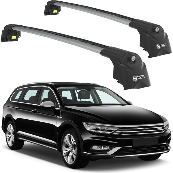 Tetto Turtle Carrier AIR-2 , Argento Volkswagen Passat Alltrack (B8)-image