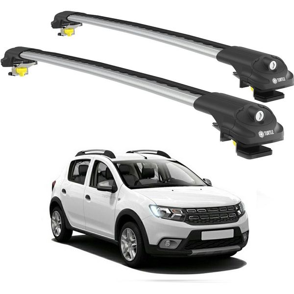 Turtle Portapacchi AIR-1 Dacia Sandero Stepway (B8) 2013 - 2020 , Argento-image