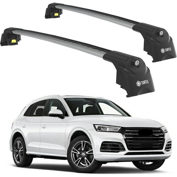 Tetto Turtle AIR-2 , Argento Audi Q5 Anno 2018 - 2024 (Suv)-image
