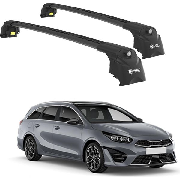 Turtle Portapacchi AIR-2 , Nero Kia Ceed Sportswagon (Cd) 2019 - 2024-image