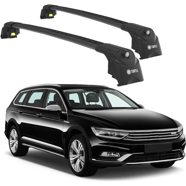 Turtle Portapacchi AIR-2 , Nero Volkswagen Passat Alltrack (B8)-image