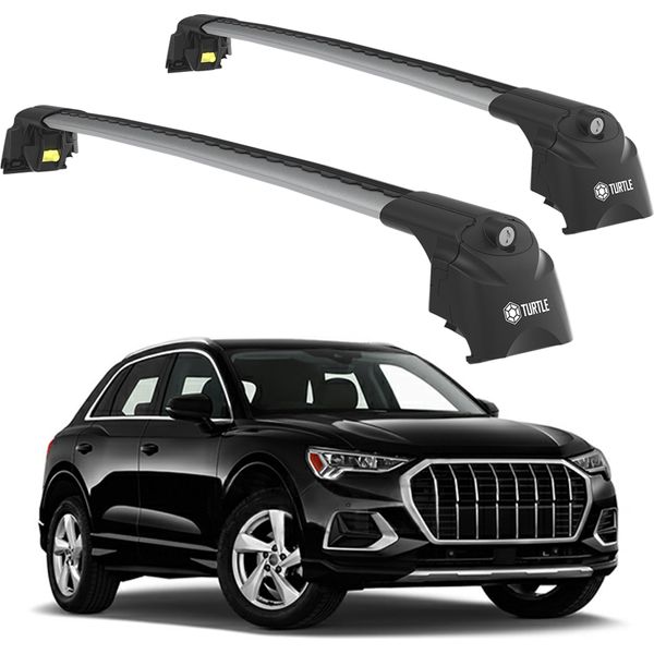 Tetto Turtle AIR-2 , Argento Audi Q3 F3 2019 - 2024 (Suv)-image