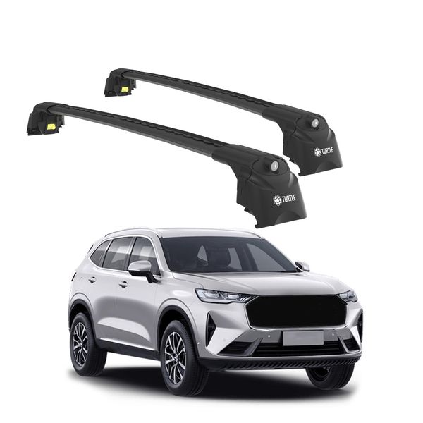 Turtle Portapacchi AIR-2 , Nero Great Wall Haval H6 All 2017 - 2024 Suv-image