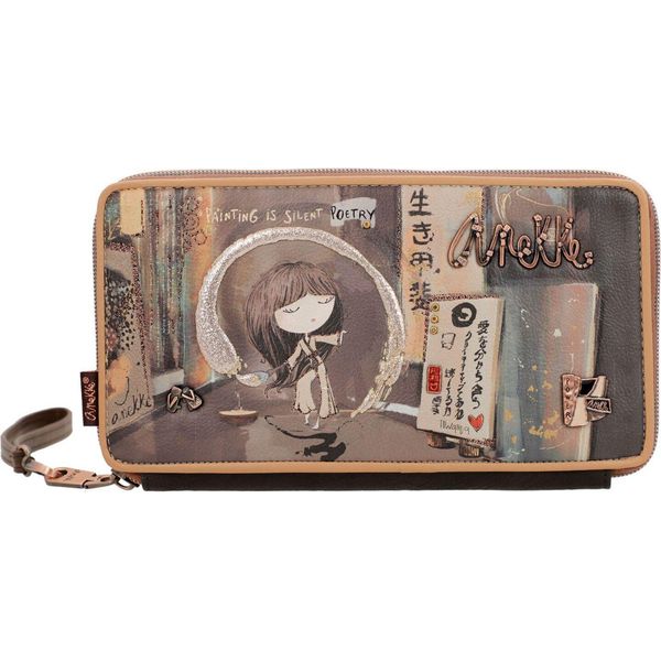 Anekke Portafoglio ShōEn Rfid Passport Wallet Multicolor Multicolore-image