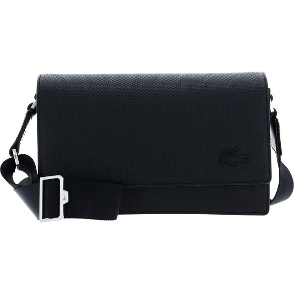 Lacoste Borsa A Tracolla Borsa A Tracolla Flap Reporter Bag Noir Nero-image