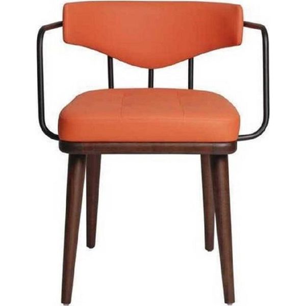 Sedia Da Pranzo Arancione 62 X 55 X 76 Cm Jvmoebel-image