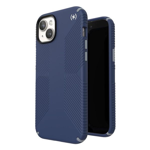 Speck Presidio2 Grip Magsafe Apple Iphone 15 Plus / 14 Plus (Coastal Blue/Dustgrey/White)-image