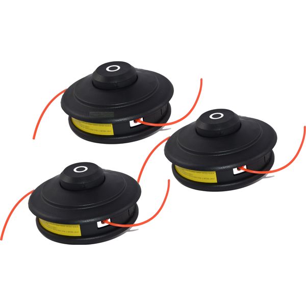 3 X Rocchetto Automatico A Doppio Filo Professionale / Rocchetto Di Filo Per Decespugliatori Fuxtec-image