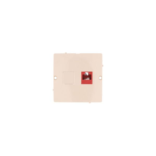 Simon Basic Presa Singola Per Computer RJ45 Cat.5E Beige BMF51.02/12-image