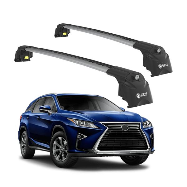 Tetto Turtle AIR-2 , Argento Lexus Rx AL20 2016 - 2024 (Suv)-image