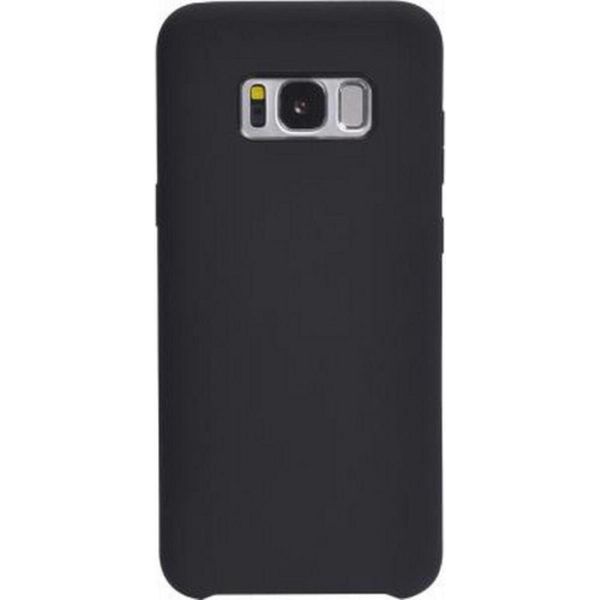 Bigben Connected, Custodia Protettiva Per Galaxy S8 Plus, Silicone Rigido, Morbido Al Tatto, Nero-image