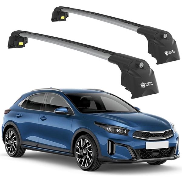 Tetto Turtle AIR-2 , Argento Kia Xceed Cd 2019 - 2024 (Suv)-image