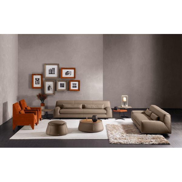 Sofagarnitur Divano Divano Polster Ledersofa Prianera Italienische MöBel Sofa Jvmoebel-image