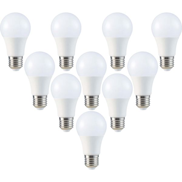 V-TAC Led-Lampada VT-2099, E27, Eek: F, 8,5 W, 806 Lm, 3000 K, 10 StüCk-image