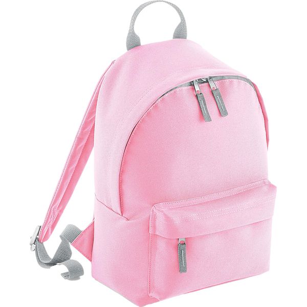 Bagbase - Zaino "Fashion"", Mini BC5522 (Taglia Unica) (Rosa/Grigio Chiaro)"-image