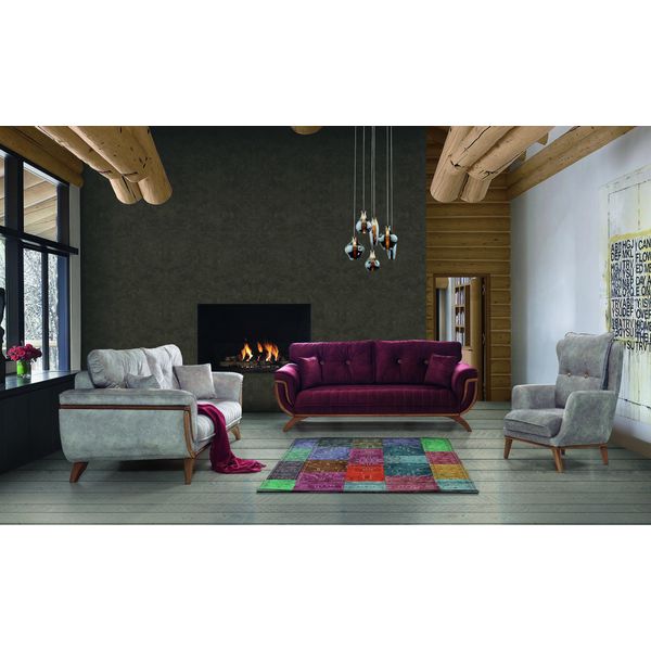 Set Divano 331 Posti Soggiorno Divani In Tessuto Imbottiti Divani Design Set Divano-image