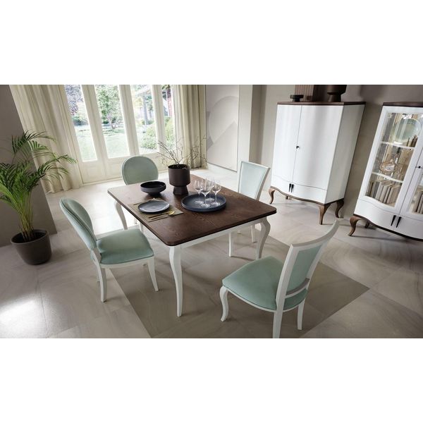 Set Da Pranzo Tavolo Da Pranzo 4X Sedie Classic 5 Pezzi Jvmoebel-image