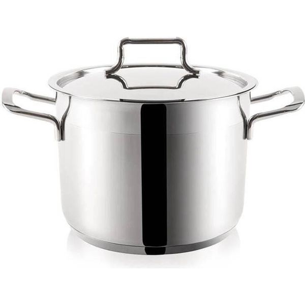 Casseruola Orion Casseruola In Acciaio Con Coperchio 24 Cm 8,1 L Anett-image