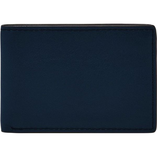 Fossil Portafoglio Steven Fpw Bifold Wallet Insignia Blue Blu Scuro-image